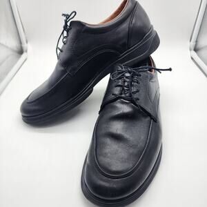 Allen Edmonds Passenger Black Leather Comfort Oxford Dress Shoes Men’s 10 D